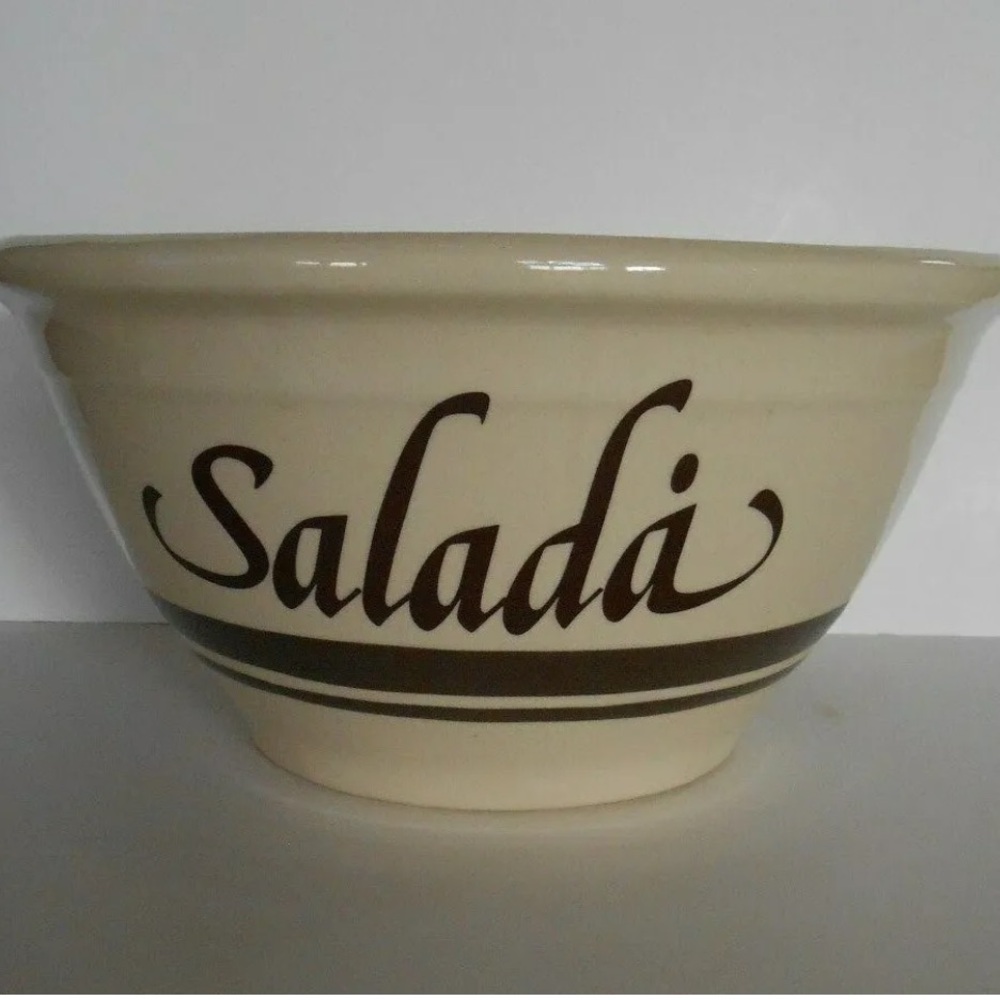 💚McCoy Salada salad bowl